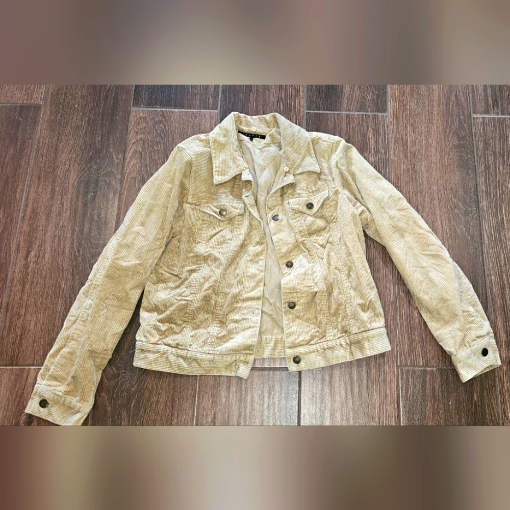 THEORY CORDUROY JACKET SZ LARGE WOMEN'S